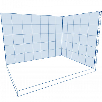 Вид и размер плитки для вертикальной облицовки